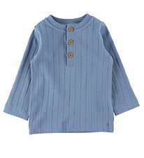 Fixoni Blouse - Rib - Dcolor Denim