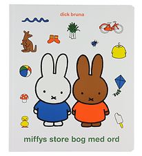 Forlaget Bolden Book - Miffy's Big Book Of Words - Danish