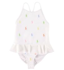 Polo Ralph Lauren Swimsuit - Classics - White w. Embroidery