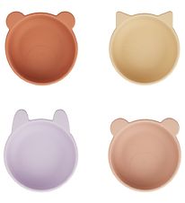 Liewood Bowls - Silicone - Iggy - 4 pcs - Light Lavender Multi