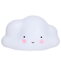 A Little Lovely Company Night Lamp - 24,5 cm - Cloud - White