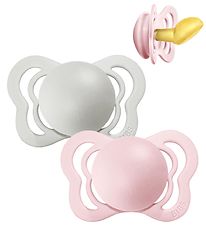 BIBS Couture Pacifiers - 2-Pack - Size 1 - Anatomical - Haze/Blo