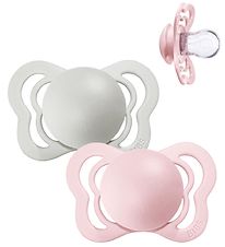 Bibs Supreme Nappar - 2-pack - Stl. 1 - Silikon - Haze/Blossom