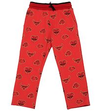 Kenzo Sweatpants - Exclusive Edition - Bright Red/Black w. Anima