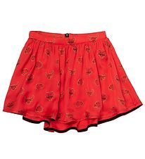 Kenzo Skirt - Exclusive Edition - Bright Red/Black w. Animals