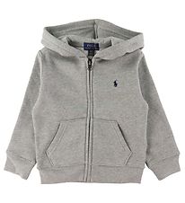 Polo Ralph Lauren Zip Hoodie - Grey Melange