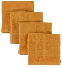 Pippi Gant de toilette - 4 Pack - 27x27 - Minral Yellow