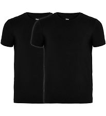 JBS T-Shirt - 2er-Pack - Bambus - Schwarz