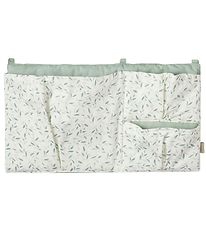 Cam Cam Bed Pocket - 42x24 cm - Green Leaves