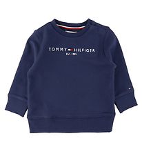 Tommy Hilfiger Sweat-shirt - Essential - Organic - Twilight Mari