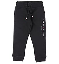 Tommy Hilfiger Sweatpants - Essential - Organic - Svart