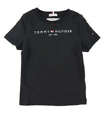 Tommy Hilfiger T-Shirt - Essential - Organic - Schwarz