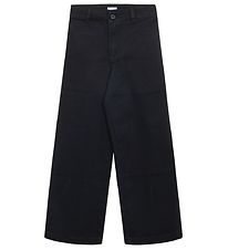 Grunt Jeans - Jambe large et sage - Noir