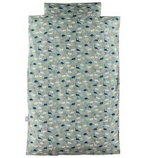 Nørgaard Madsens Duvet Cover - Junior - Green w. Dinosaur