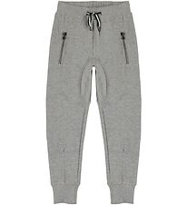 Molo Byxor - Ashton - Grey Melange