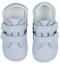 Versace Chaussures en cuir  semelle souple - Baby Blue