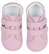 Versace Soft Sole Leather Shoes - Baby Pink