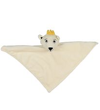 babyLivia Comfort Blanket - 35x35 - Polar Bear Isak - Off White