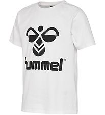 Hummel Stuttermabolur - Sextíu - Marshmallow
