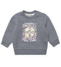 Marni Sweatshirt - Grey Melange w. Print