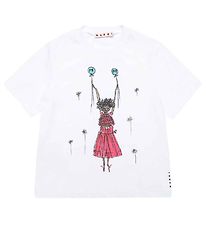 Marni T-Shirt - Wei m. Print
