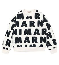 Marni Sweat-shirt - Off-White av. AOP Logo