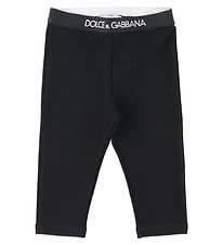 Dolce & Gabbana Leggings - 90's - Black