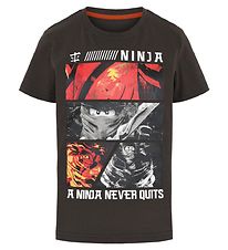 LEGO Ninjago T-shirt - Grey w. Print