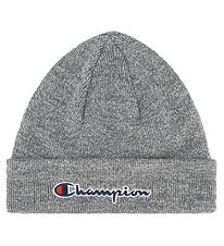 Champion Bonnet - Tricot - Junior - 2 Couches - Gris Chin