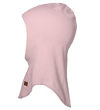 Melton Cagoule - Laine/Coton - 2 Couches - Rose