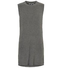 Cost:Bart Waistcoat - Knitted - Penny - Grey Melange