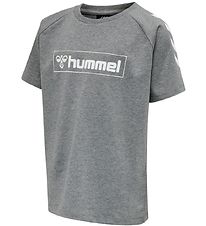 Hummel Stuttermabolur - hmlBOX - Grátóna