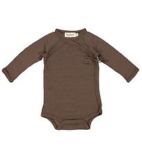 MarMar Wikkelromper l/s - Wol - Belita - Terre