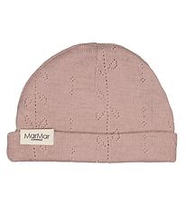 MarMar Beanie - Wool - Pointelle - Aiko - Burnt Rose