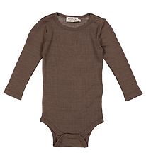 MarMar Bodysuit l/s - Wool - Bense - Terre