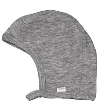 MarMar Babymuts - Wol - Hoody - Grey Melange