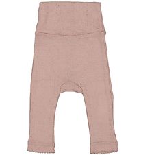 MarMar Trousers - Wool - Pointelle - Piva - Burnt Rose