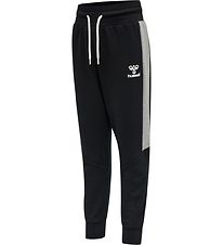 Hummel Sweatpants - hmlOnny - Svart/Grå
