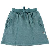 Katvig Skirt - Sweat - Melange Dark Turquoise