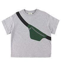 Fendi T-Shirt - Gris Chin av. Appuyez sur