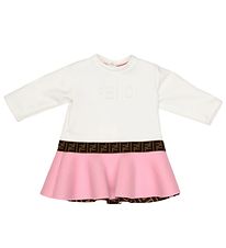 Fendi Dress - White/Pink