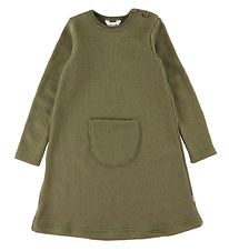Joha Dress - Wool - Army Green