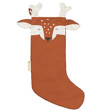 Fabelab Chaussette de Nol - 50 x 30 cm - Deer - Cannelle