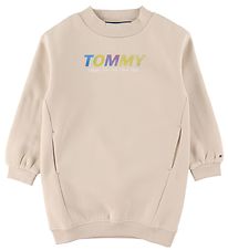 Tommy Hilfiger Jurk - Sweat - Multi Glans Print - Glad Stone