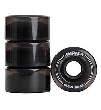 Impala Hjól - 4 Pakki - 58 mm - Svart