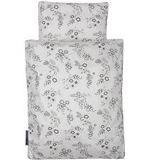 Smallstuff Doll Bedding - Flower Garden - Grey