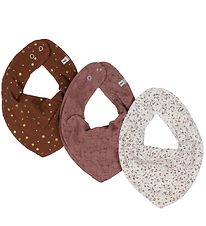 Pippi Bavoir Bandana - 3 Pack - Burlwood