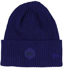 New Era Muts - Geribbelde manchet - Blauw