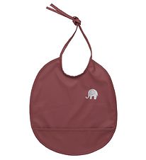 CeLaVi Bib - PU - Rose Brown