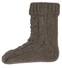 That's Mine Socks - Knitted - Earth Brown Melange